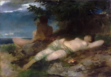 Nimfa i satyr